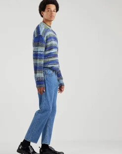 Jean straight crop 551z bleu