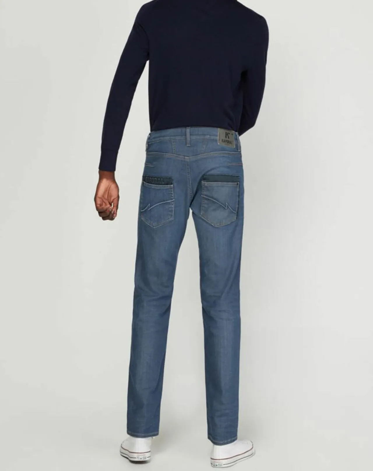 Jean Straight Saft bleu gris