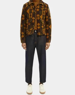 Jean tapered bleu brut