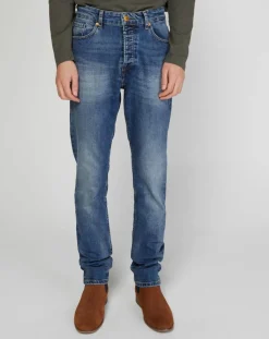 Jean tapered Douro bleu