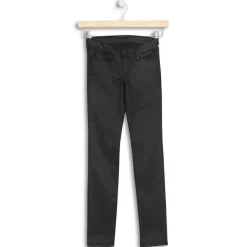 Jean Waxe en Toile de Coton noir