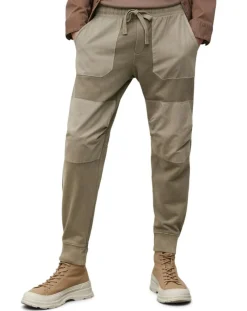 Jogging Bimatière Coton Organic camel