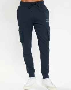 Jogging cargo Aston Martin Racing bleu marine