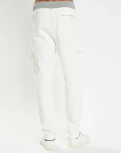 Jogging cargo Slim Fit écru