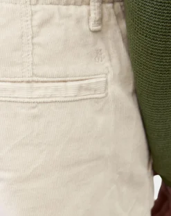 Jogging en Velours côtelé Osby stretch écru