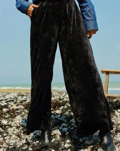 Jogging en Velours Zana noir