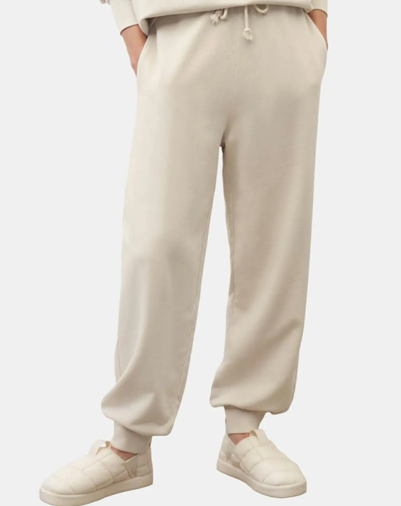 Jogging large 90s écru