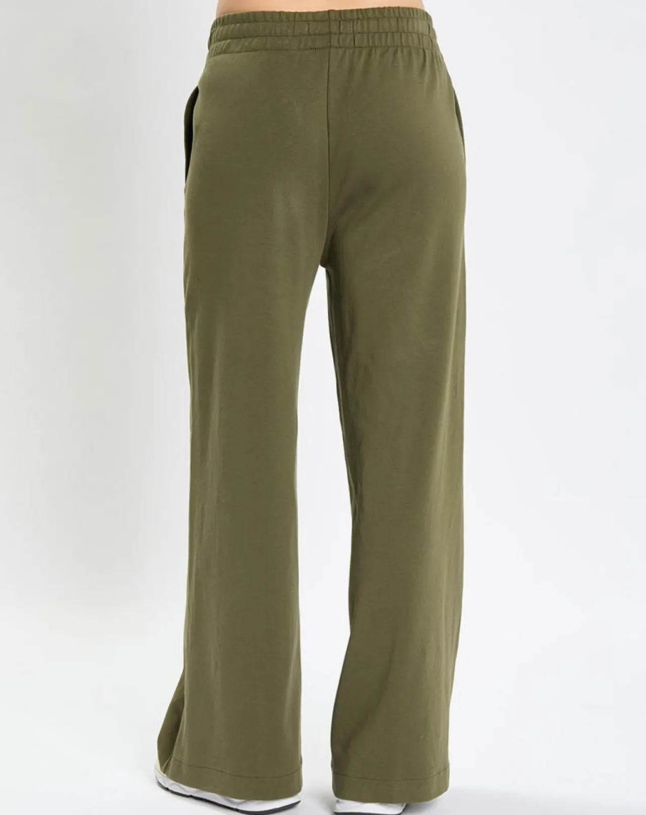 Jogging large taille élastique kaki