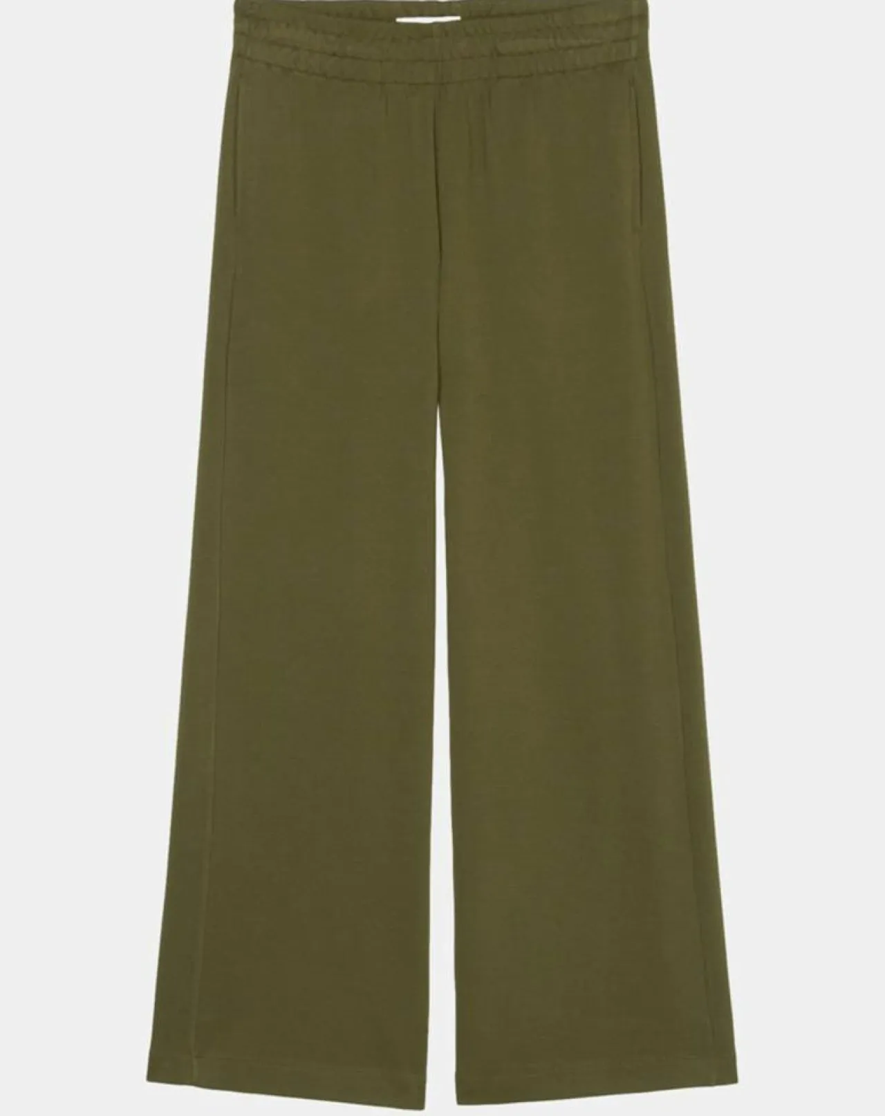 Jogging large taille élastique kaki