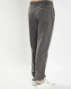 Jogging élastique délavé gris foncé