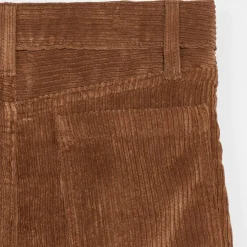 Jupe en Velours côtelé Puk marron