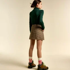 Jupe Parise imprimée beige