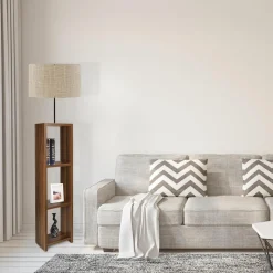 Lampadaire Ayd beige - 21x38x90 cm