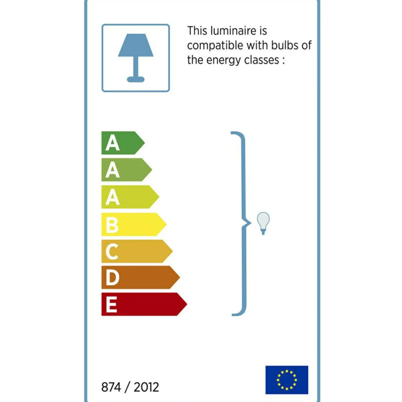 Lampadaire Ayd beige/marron - D.38x140 cm