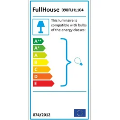 Lampadaire Bubble noir/noyer - D.38x145 cm