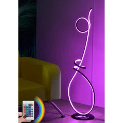 Lampadaire Picasso multicolore - 30x25x120 cm