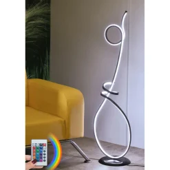 Lampadaire Picasso multicolore - 30x25x120 cm