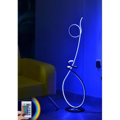 Lampadaire Picasso multicolore - 30x25x120 cm