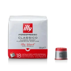 Machine X7.1 Iperespresso blanche + 6x18 capsules Iperespresso Classico