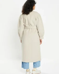 Manteau 100% Laine Lola gre=ège