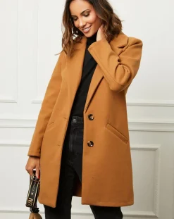 Manteau Bleuet camel