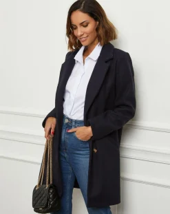 Manteau Bleuet marine