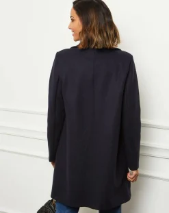 Manteau Bleuet marine
