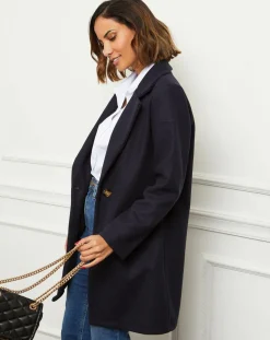 Manteau Bleuet marine
