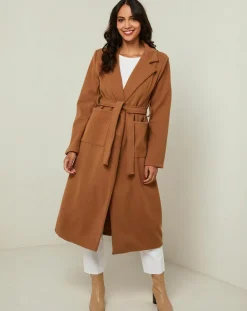 Manteau Camélia camel