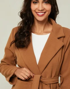 Manteau Camélia camel