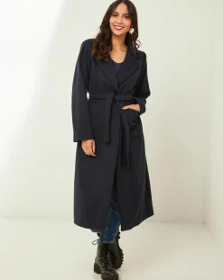Manteau Camélia marine
