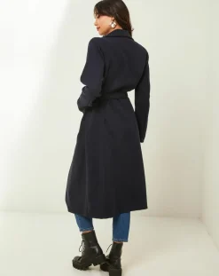 Manteau Camélia marine