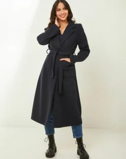 Manteau Camélia marine