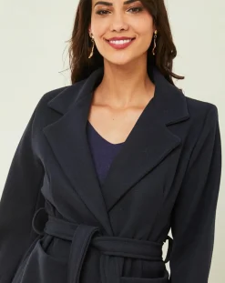 Manteau Camélia marine
