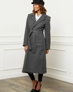 Manteau Capucine anthracite