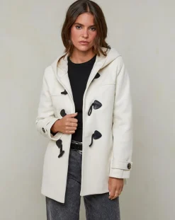 Manteau Capucine écru