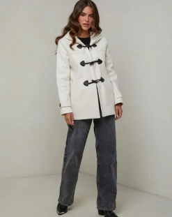 Manteau Capucine écru