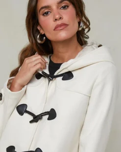 Manteau Capucine écru