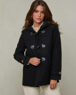 Manteau Capucine noir