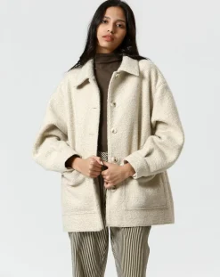 Manteau Célia blanc