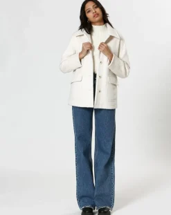 Manteau Célia blanc