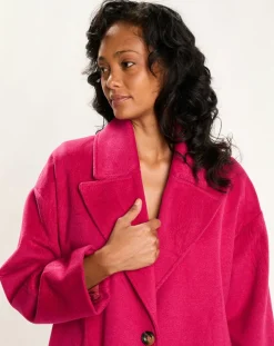 Manteau Emy fushia