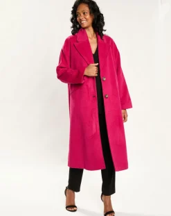Manteau Emy fushia
