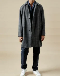 Manteau en Laine mélangée Calvin gris/charcoal