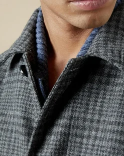 Manteau en Laine mélangée Calvin gris/charcoal