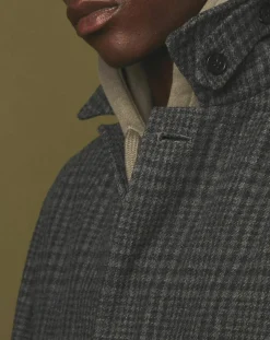 Manteau en Laine mélangée Calvin gris/charcoal