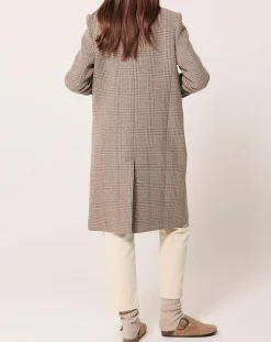 Manteau en Laine mélangée Marc beige