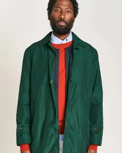 Manteau imperméable Hook vert