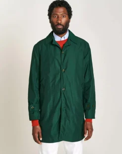 Manteau imperméable Hook vert