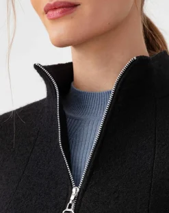 Manteau June noir